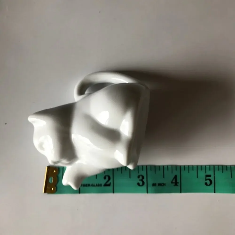 HIC ceramic mini kitty cat creamer (2 oz.), mini pitcher